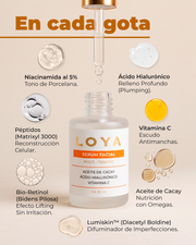 SERUM FACIAL MULTITASKING - HIDRATANTE, NUTRITIVO Y ANTIEDAD 30 ML